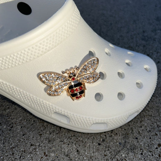 Bee Bling Croc Charm